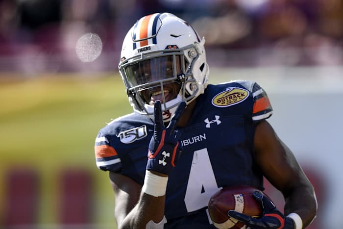 Auburn cornerback Noah Igbinoghene